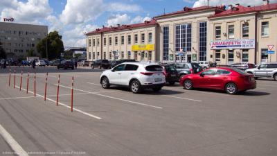 В мае заработает платная парковка у вокзала Рязань-1